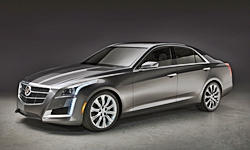 Coupe Models at TrueDelta: 2014 Cadillac CTS exterior