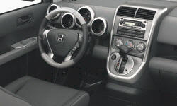 Honda Models at TrueDelta: 2008 Honda Element interior