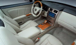 Cadillac Models at TrueDelta: 2008 Cadillac XLR interior