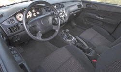 Mitsubishi Models at TrueDelta: 2006 Mitsubishi Lancer / Evolution interior