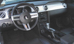 Convertible Models at TrueDelta: 2009 Ford Mustang interior