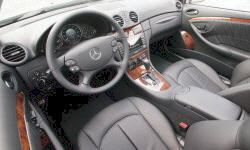 Convertible Models at TrueDelta: 2009 Mercedes-Benz CLK interior