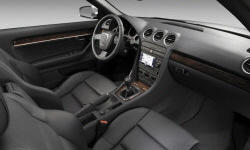 Convertible Models at TrueDelta: 2008 Audi A4 / S4 / RS4 interior