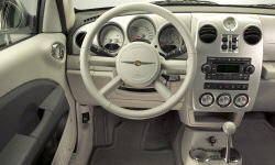 Convertible Models at TrueDelta: 2008 Chrysler PT Cruiser interior