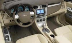Convertible Models at TrueDelta: 2010 Chrysler Sebring interior