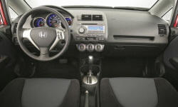 Honda Models at TrueDelta: 2008 Honda Fit interior