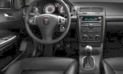Coupe Models at TrueDelta: 2009 Pontiac G5 interior