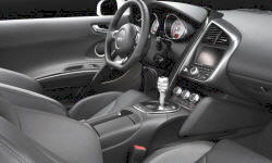 Coupe Models at TrueDelta: 2012 Audi R8 interior
