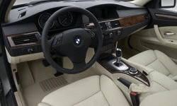 Wagon Models at TrueDelta: 2010 BMW 5-Series interior