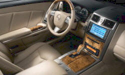 Cadillac Models at TrueDelta: 2009 Cadillac XLR interior