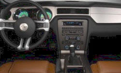 Convertible Models at TrueDelta: 2012 Ford Mustang interior