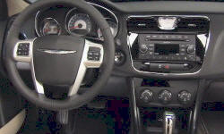 Convertible Models at TrueDelta: 2014 Chrysler 200 interior