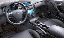 Coupe Models at TrueDelta: 2012 Hyundai Genesis Coupe interior