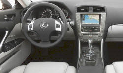 Convertible Models at TrueDelta: 2013 Lexus IS interior