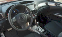 Subaru Models at TrueDelta: 2013 Subaru Forester interior