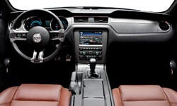 Convertible Models at TrueDelta: 2014 Ford Mustang interior