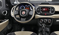 Fiat Models at TrueDelta: 2020 Fiat 500L interior