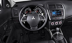Mitsubishi Models at TrueDelta: 2015 Mitsubishi Outlander Sport interior
