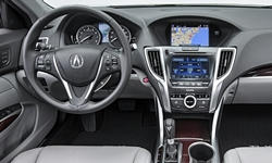 Acura Models at TrueDelta: 2017 Acura TLX interior
