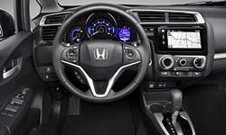Honda Models at TrueDelta: 2020 Honda Fit interior