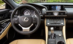 Coupe Models at TrueDelta: 2023 Lexus RC interior