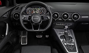 Audi Models at TrueDelta: 2023 Audi TT interior