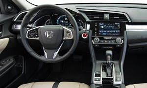 Honda Models at TrueDelta: 2018 Honda Civic interior