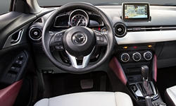 Mazda Models at TrueDelta: 2021 Mazda CX-3 interior