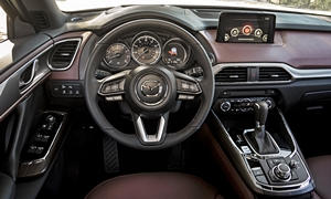 Mazda Models at TrueDelta: 2023 Mazda CX-9 interior