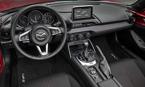 Convertible Models at TrueDelta: 2023 Mazda MX-5 Miata interior