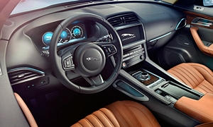 Jaguar Models at TrueDelta: 2020 Jaguar F-Pace interior
