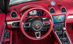 Convertible Models at TrueDelta: 2023 Porsche 718 Boxster interior