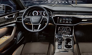 Audi Models at TrueDelta: 2023 Audi A7 / S7 / RS7 interior