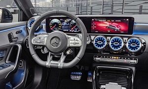 Mercedes-Benz Models at TrueDelta: 2022 Mercedes-Benz A-Class interior