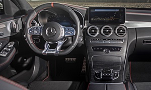 Convertible Models at TrueDelta: 2021 Mercedes-Benz C-Class interior