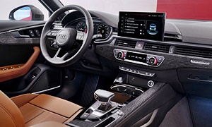 Audi Models at TrueDelta: 2023 Audi A4 allroad interior