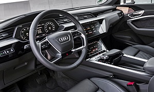 Audi Models at TrueDelta: 2023 Audi e-tron Sportback interior