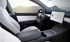 Tesla Models at TrueDelta: 2023 Tesla Model Y interior