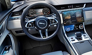 Jaguar Models at TrueDelta: 2023 Jaguar XF interior
