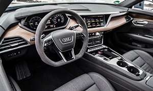 Audi Models at TrueDelta: 2023 Audi e-tron GT interior