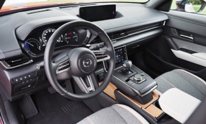 Mazda Models at TrueDelta: 2023 Mazda MX-30 EV interior