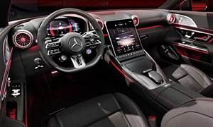 Convertible Models at TrueDelta: 2023 Mercedes-Benz SL interior