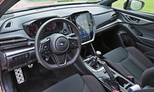 Subaru Models at TrueDelta: 2023 Subaru WRX interior