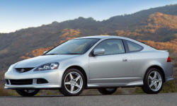 Acura RSX vs. Mazda Mazda6 Feature Comparison