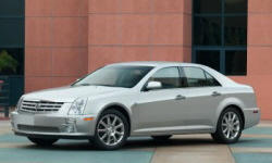Cadillac STS vs. Ford Focus Feature Comparison