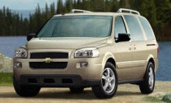 Chevrolet Uplander vs. Toyota Sienna Feature Comparison