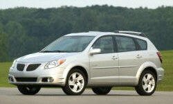 Nissan Xterra vs. Pontiac Vibe Feature Comparison
