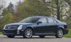 Cadillac STS vs. Toyota Sienna Feature Comparison