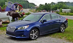 Subaru Legacy vs. Honda Ridgeline Feature Comparison: photograph by Michael Karesh