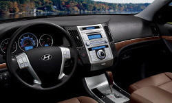 Hyundai Veracruz vs. Dodge Grand Caravan Fuel Economy (g/100m)